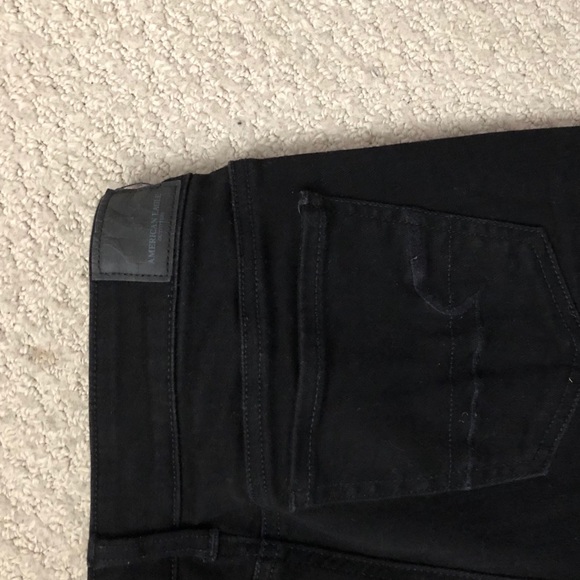Black American Eagle “Super Super Stretch” Jeans - Picture 2 of 3